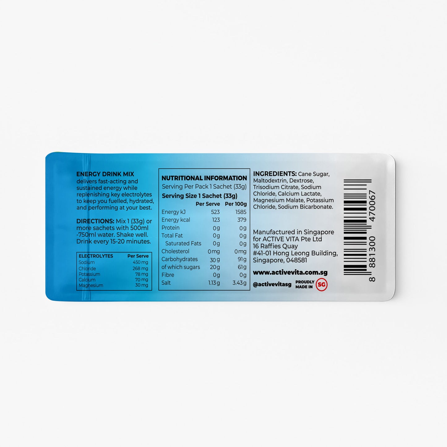 Energy Drink Mix ORIGINAL - Single Sachet